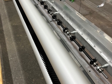 Outillage à perforation de gommes