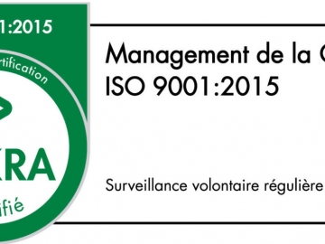 TEM industrie est maintenant certifié ISO 9001